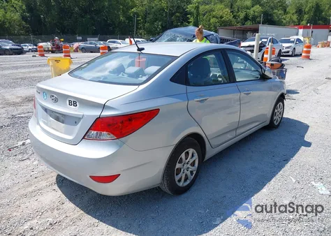 2014 Hyundai Accent Gls из США, поврежденный, VIN KMHCT4AE8EU752918